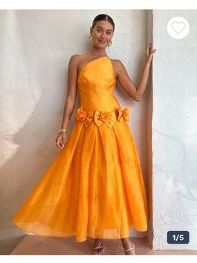 Alemais One-Shoulder Midi Dress
